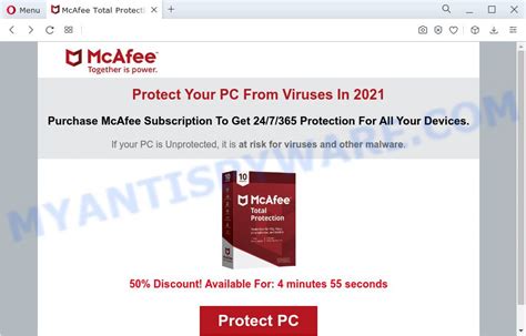 Beware! That McAfee “Subscription Has Expired” Pop.